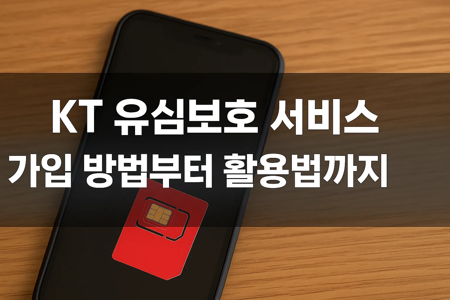 KT 유심보호 서비스, 왜 필요할까? 가입 방법부터 활용법까지 총정리