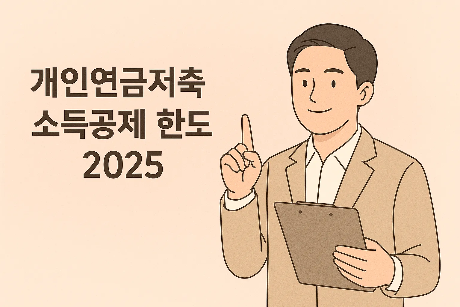 개인연금저축 소득공제 한도｜세액공제 제대로 받는 법