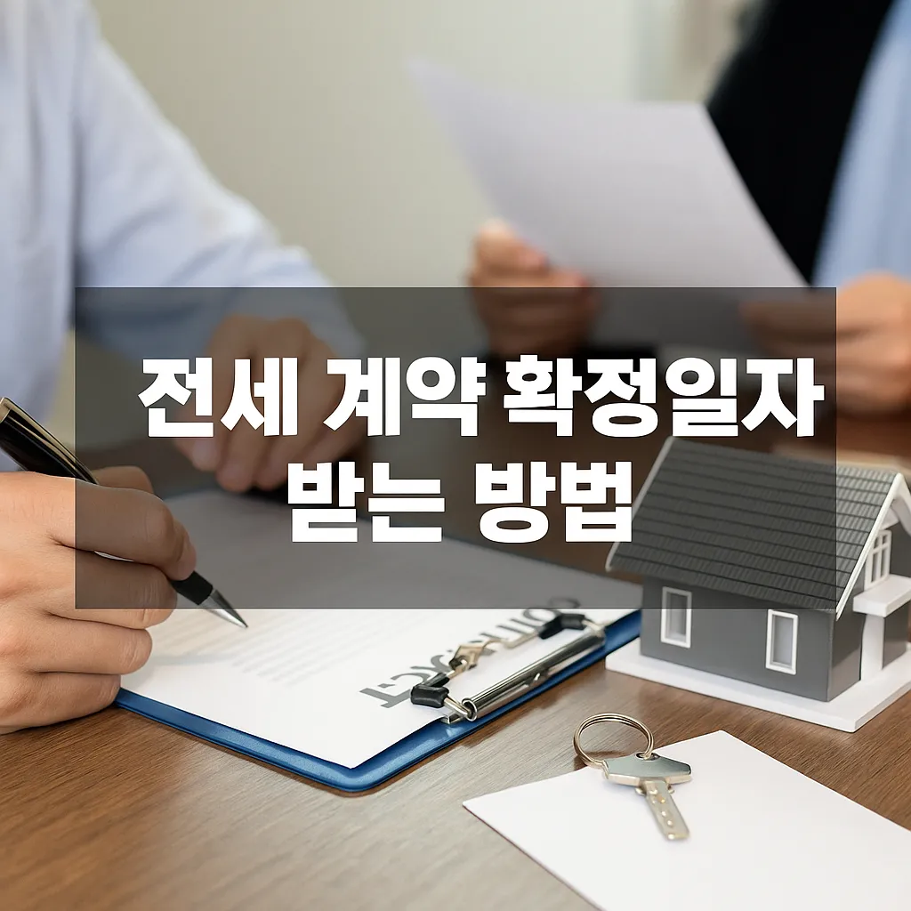 전세 계약 확정일자 받는 방법: 절차부터 주의사항까지 A–Z - 전세 계약 확정일자