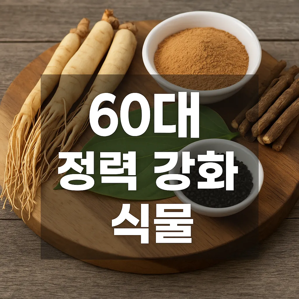 60대 정력 강화 식물｜자연의 힘으로 활력을 되찾는 비결 - 60대 정력 강화 식물
