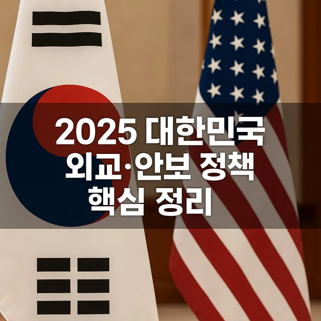 이재명 대통령 외교 안보 정책, 국익중심 실용외교 완전분석!