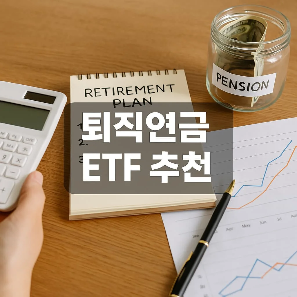 퇴직연금 ETF 추천, 이것만 보세요! (초보자 필독 가이드 TOP 5) - 퇴직연금 ETF