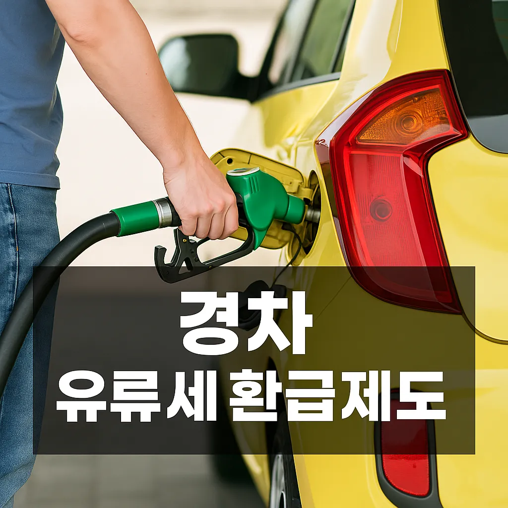 경차 유류세 환급제도 기간 총정리! 2026년까지 꼭 챙기세요 - 경차 유류세 환급제도