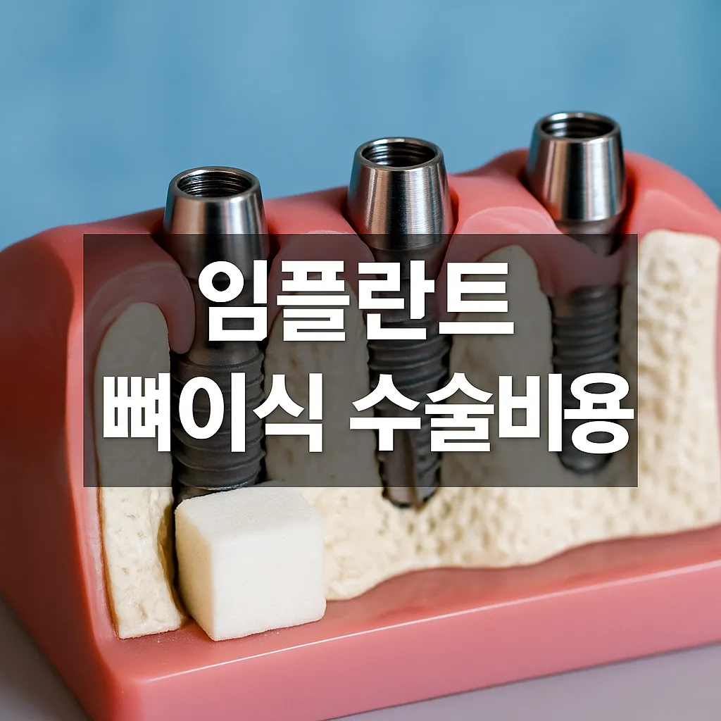 임플란트 뼈이식 수술비용과 절차, 꼭 알아야 할 점