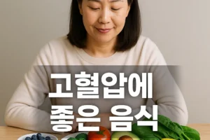 고혈압에 좋은 음식