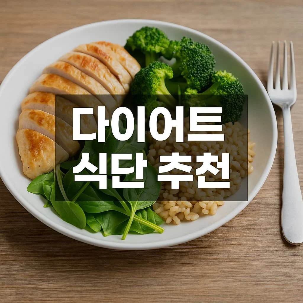 다이어트 식단 추천 — 체중 감량을 위한 건강한 식단