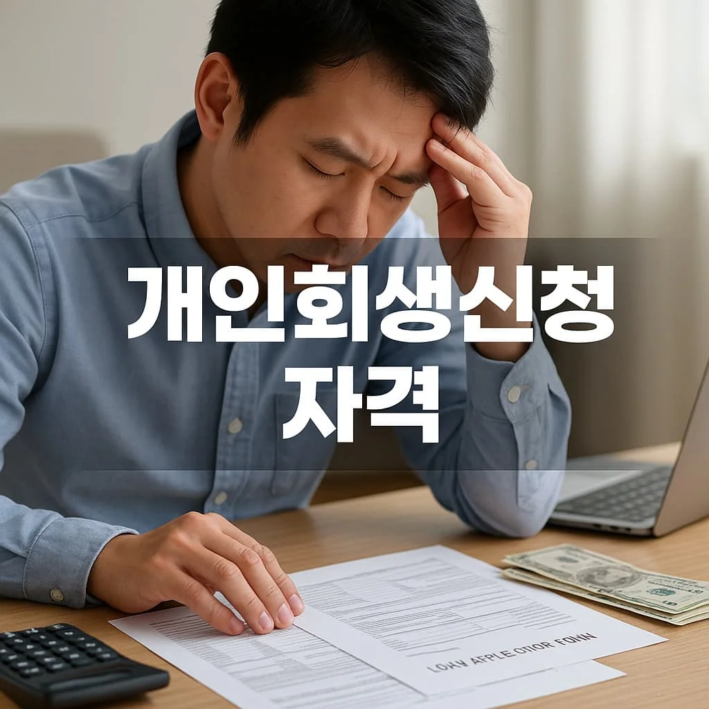 자동 임시글 - 개인회생신청 자격