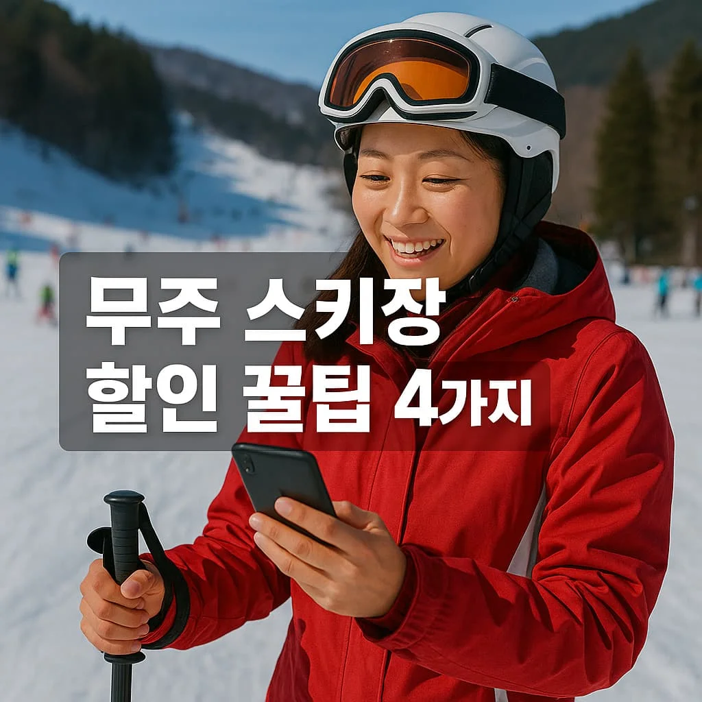 무주 스키장 할인 꿀팁 4가지