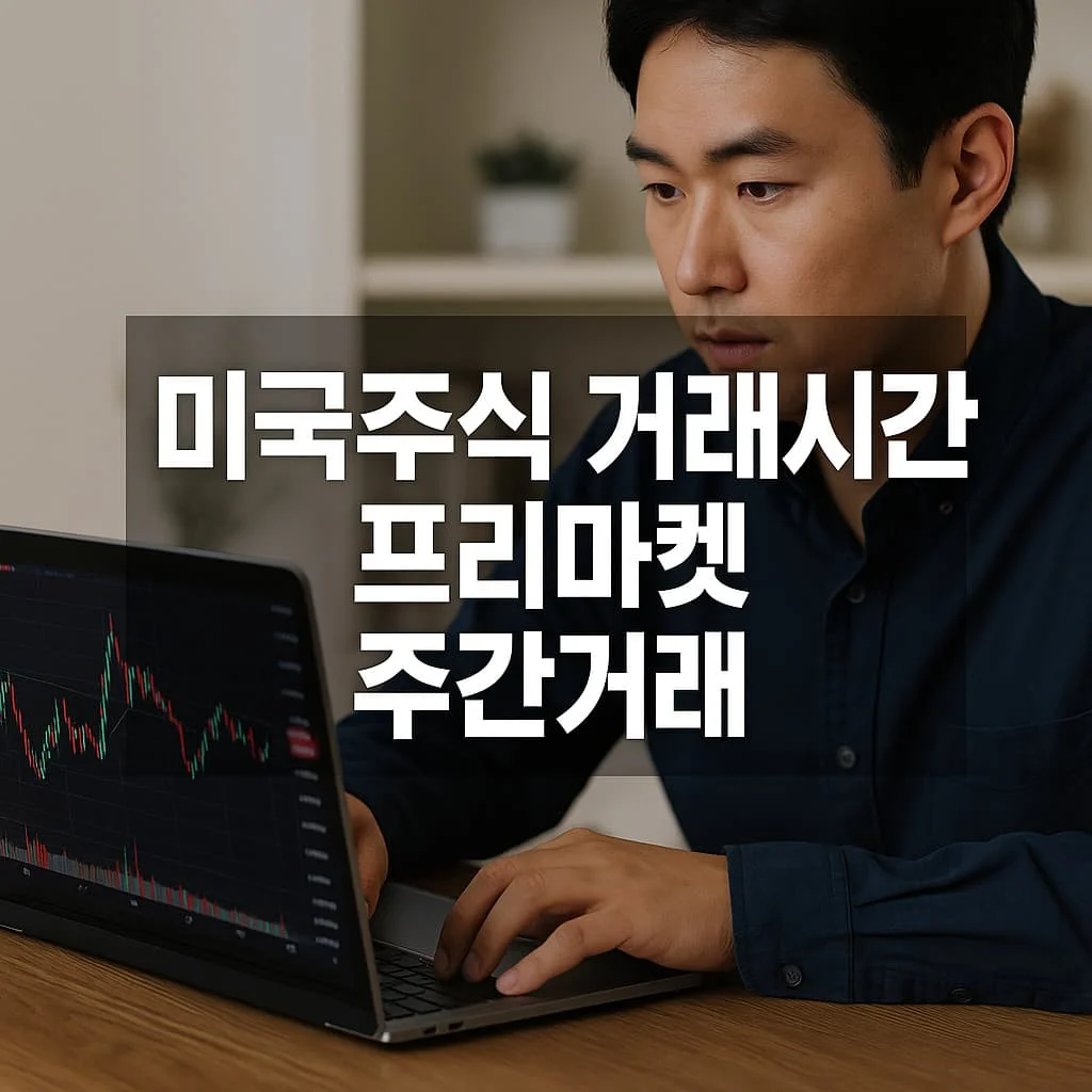 미국주식 거래시간 프리마켓 주간거래