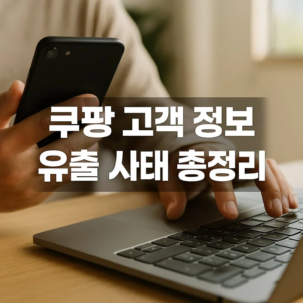 쿠팡 고객 정보 유출 사태 총정리
