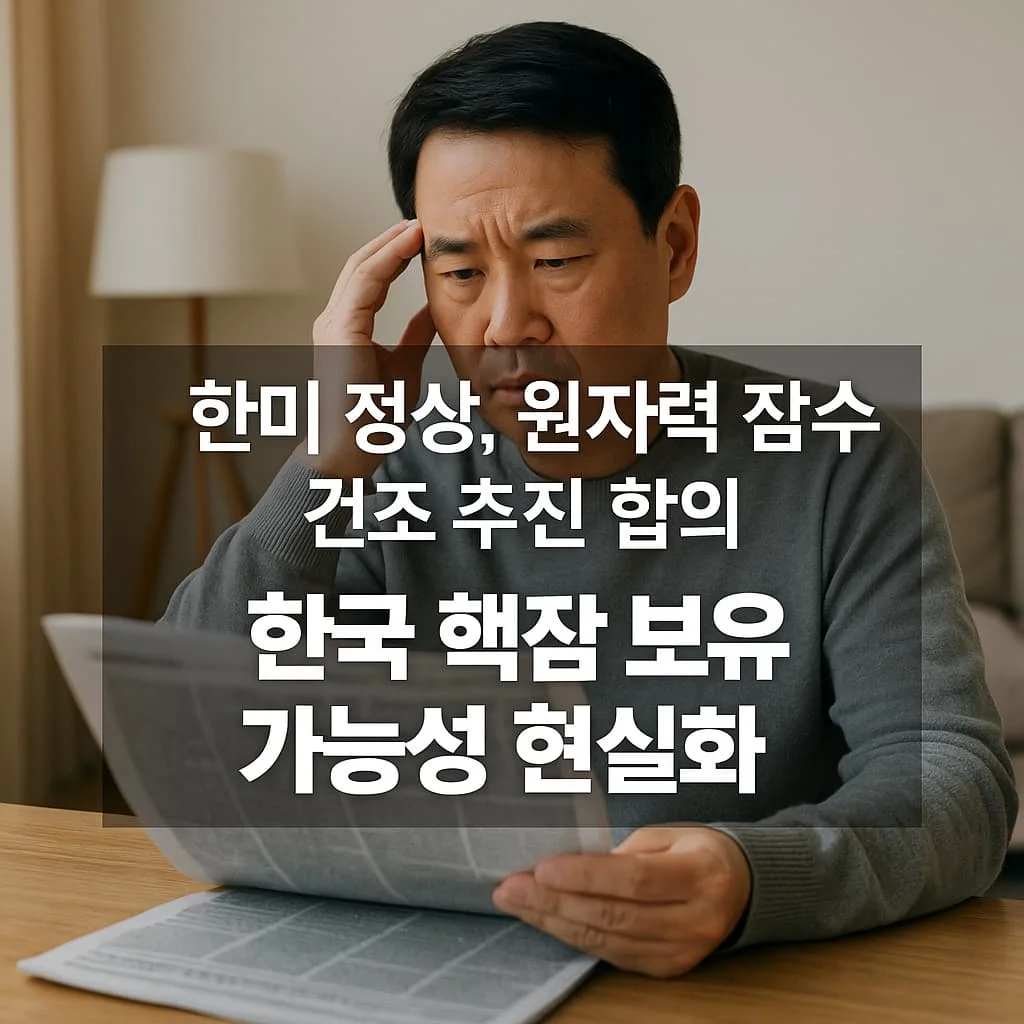 한미 정상, 원자력 잠수함 건조 추진 합의 – 한국 핵잠 보유 가능성 현실화 - 한미 정상, 원자력 잠수함 건조 추진 합의 - 한국 핵잠 보유 가능성 현실화