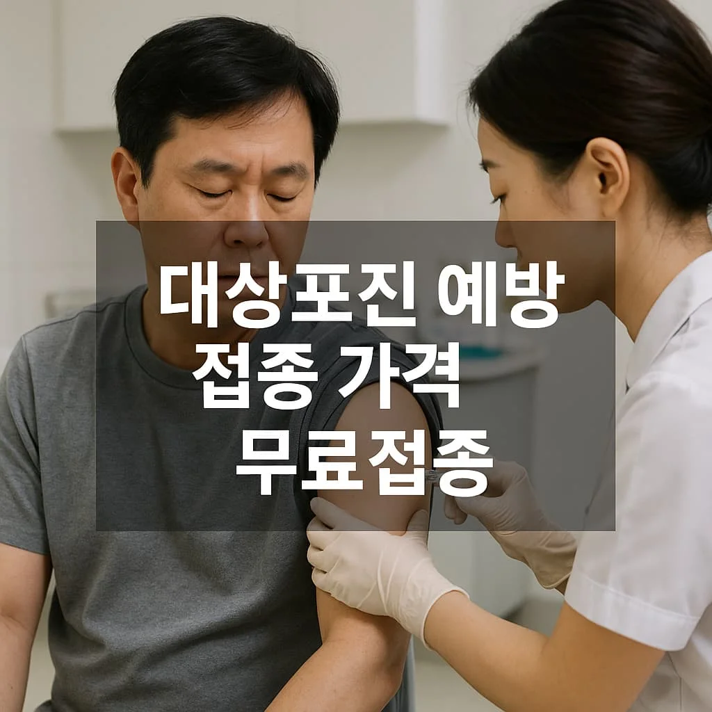대상포진 예방접종 가격 무료접종