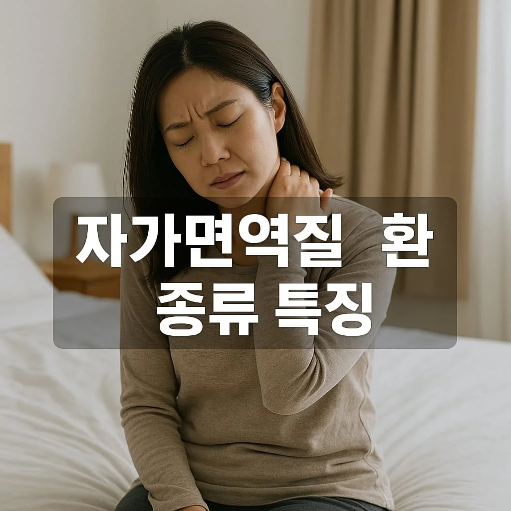 자가면역질환 종류 특징