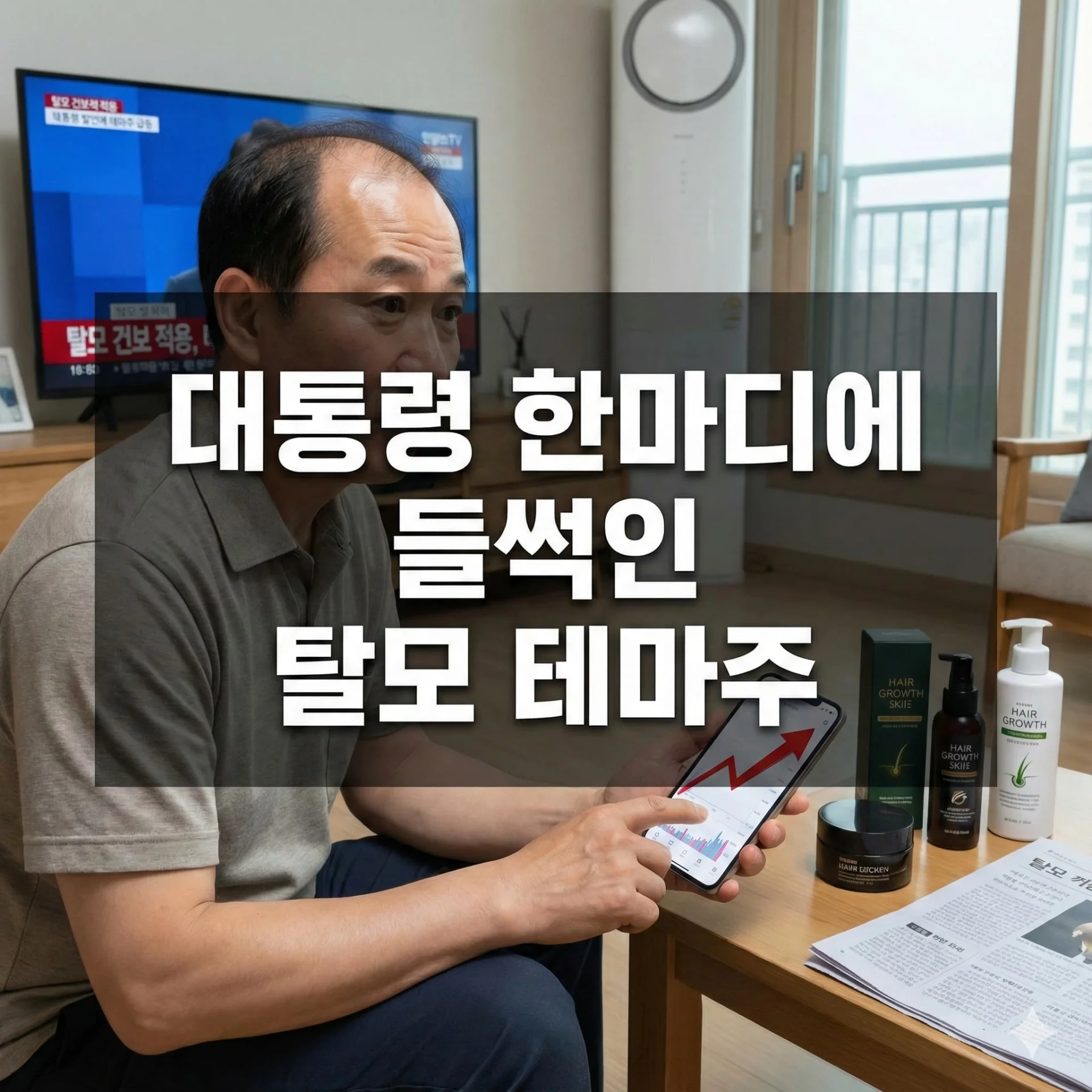 대통령 한마디에 들썩인 탈모 테마주, 다음 투자 기회는 어디에?
