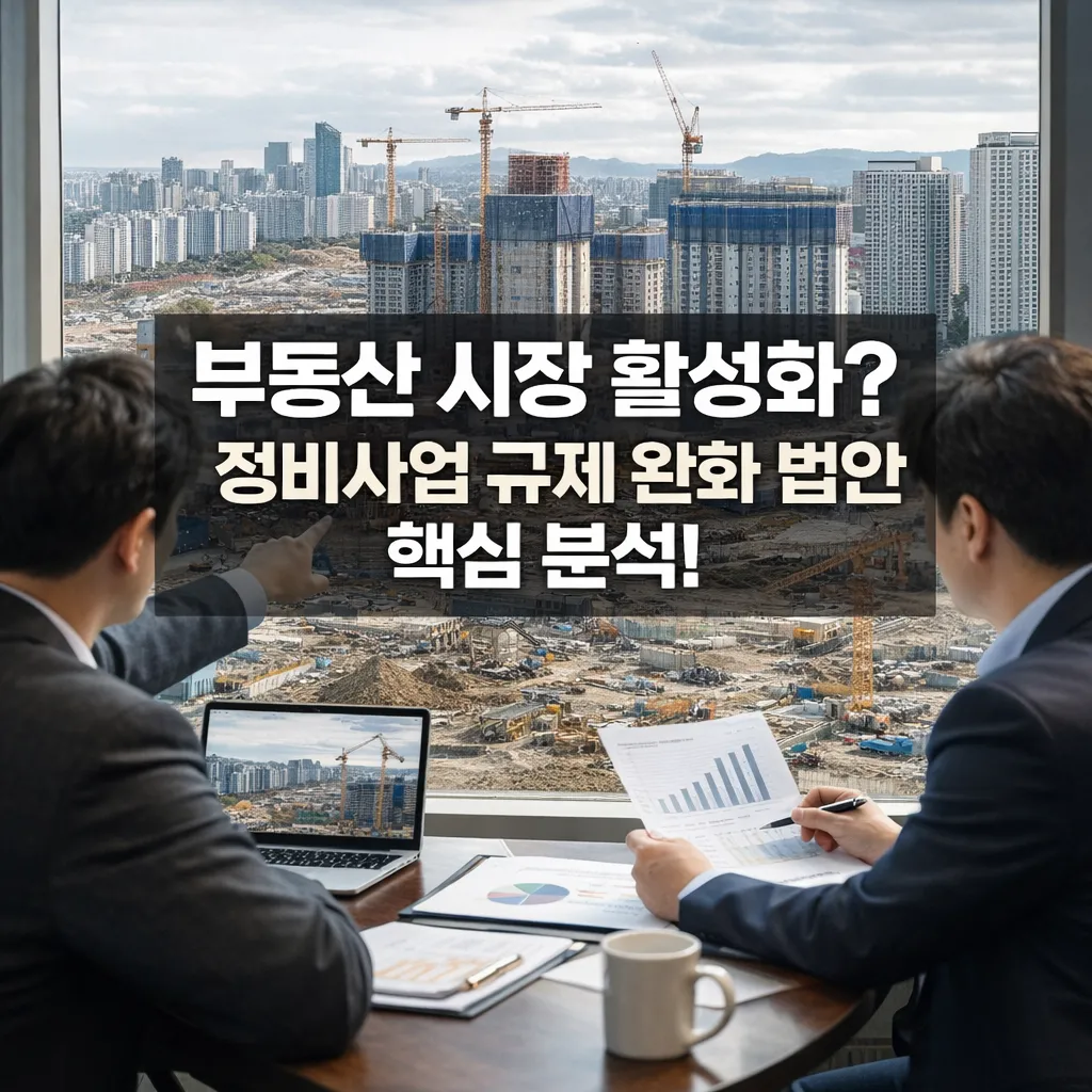 재건축·재개발 속도 낼까? 새로 발의된 규제 완화 법안 분석 - 부동산 시장 활성화 정비사업 규제 완화 법안 핵심 분석!