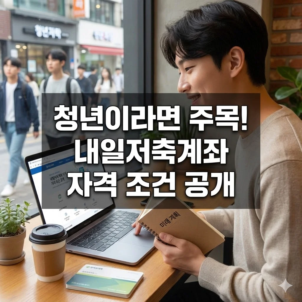 2026년 청년내일저축계좌, 오늘부터 준비! 자격 조건 & 혜택 완벽 분석 - 청년이라면 주목! 내일저축계좌 자격 조건 공개