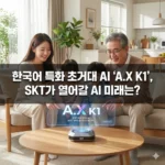 SKT, 국내 AI 생태계 뒤흔들 A.X K1 전격 공개!