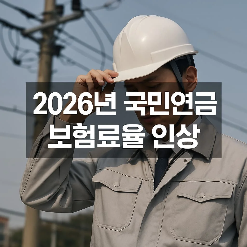2026년 국민연금 보험료율 인상 총정리