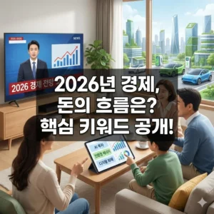 2026년 대한민국 경제, 이 5가지 키워드로 압축된다!