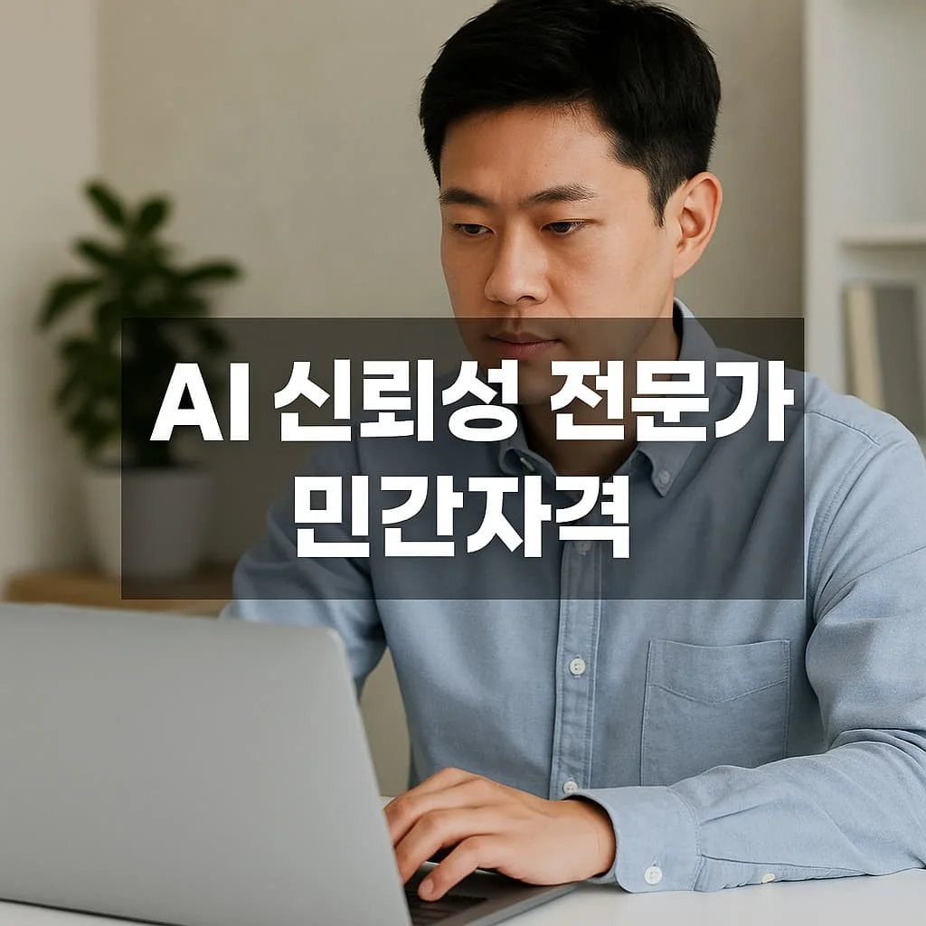 AI 신뢰성 전문가 민간자격증 신설, 미래 유망 직업될까? 