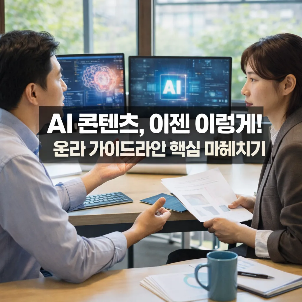 AI 생성물은 표시 의무? 강화된 AI 윤리 가이드라인