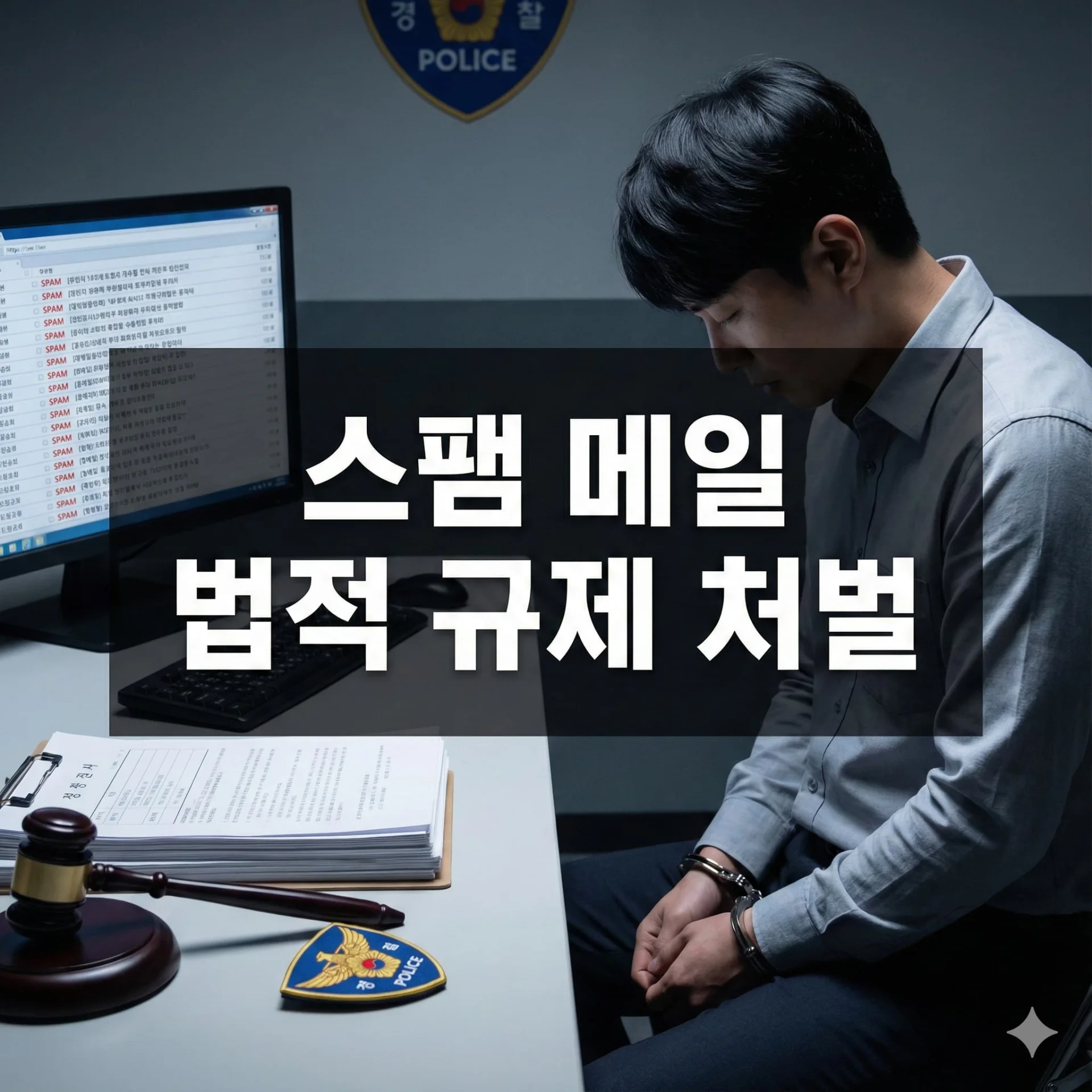 스팸 메일 법적 규제 처벌