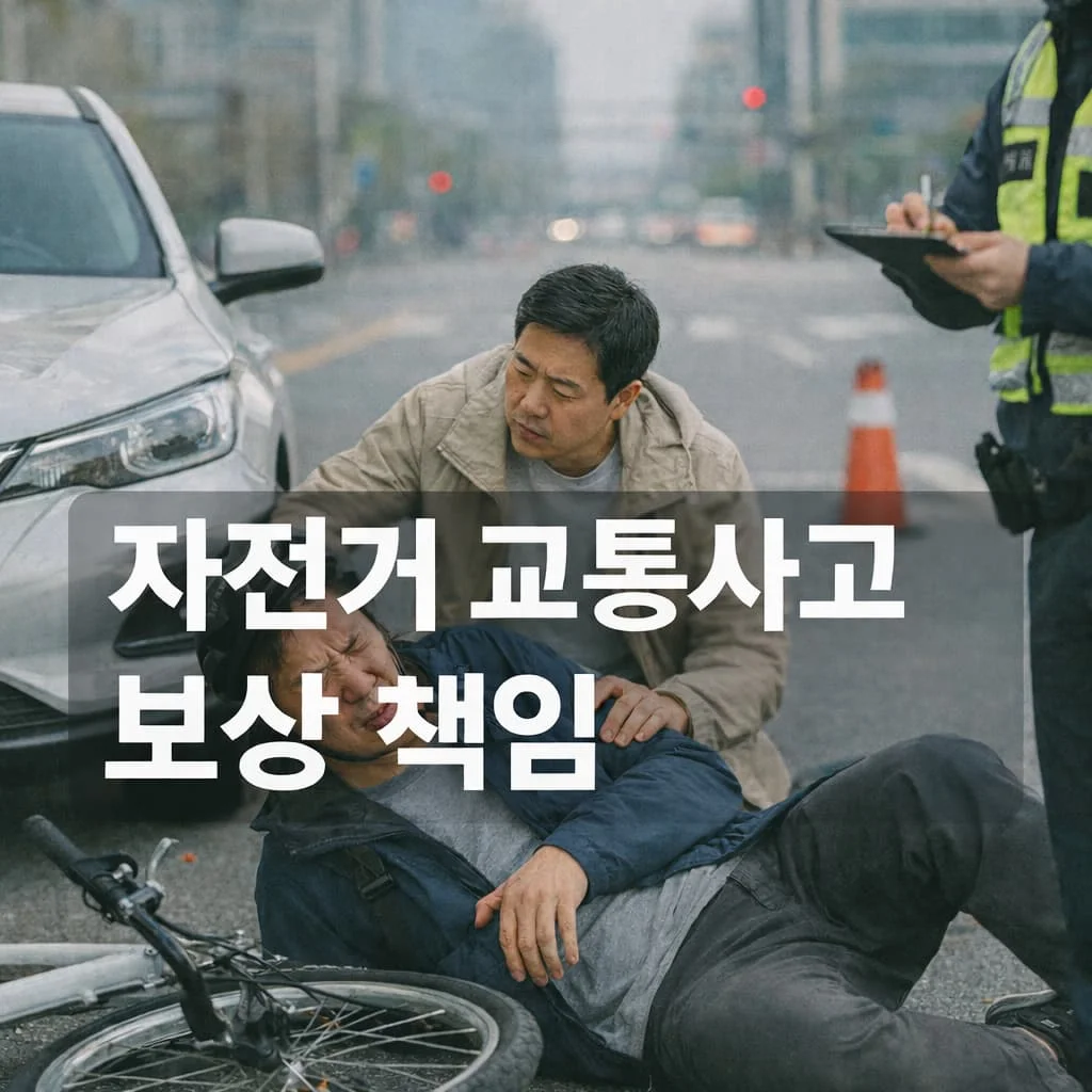 자전거 교통사고 보상, 과실 비율부터 보험까지 완벽 정리