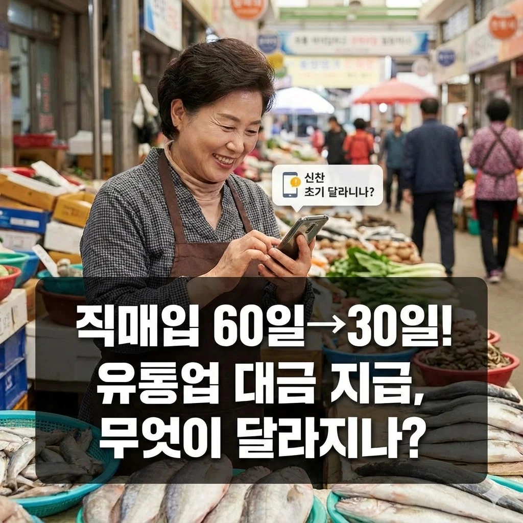 공정위 유통업법 개정, 대금 지급 기한 획기적 단축 분석