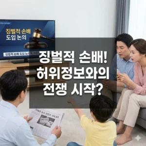 허위조작정보근절법 당신에게 미칠 영향은?