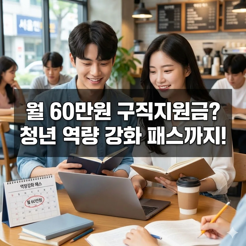 2026년 청년 고용지원금, 이것 놓치면 후회합니다! - 월 60만원 구직지원금 청년 역량 강화 패스까지
