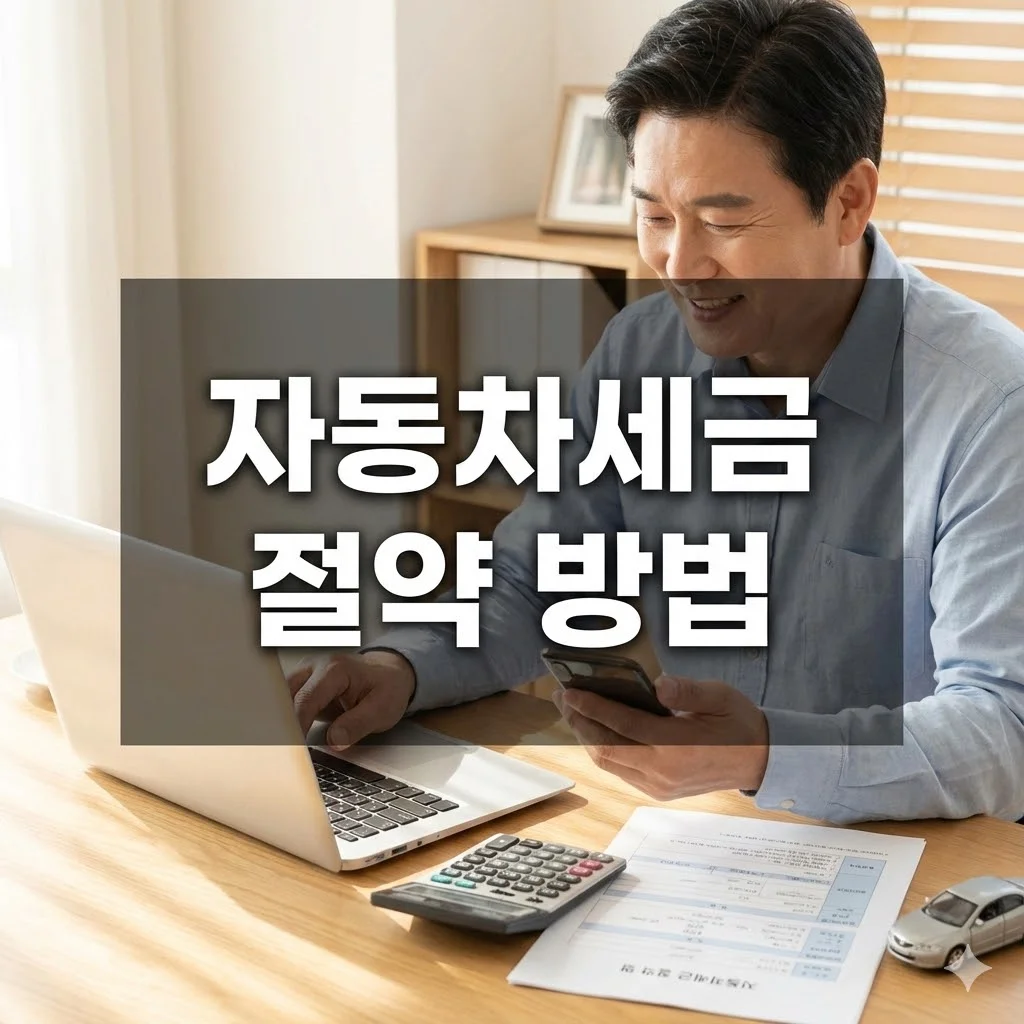 자동차 세금 절약 방법 - 자동차세금 절약 방법