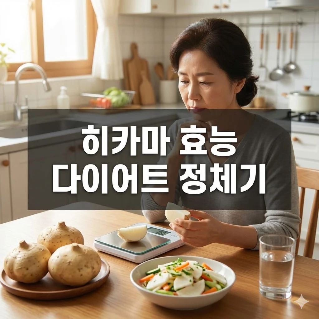 히카마 효능 다이어트 정체기를 이겨내는 비법