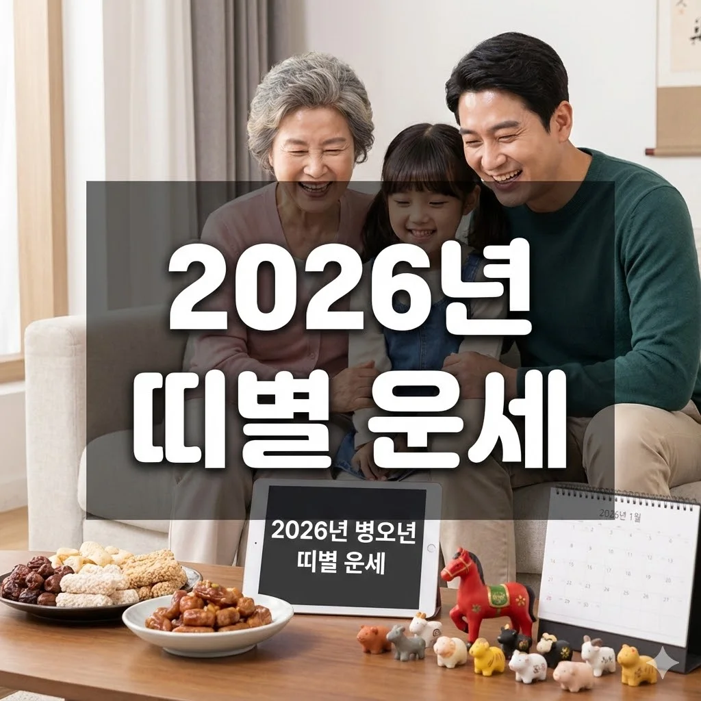 2026년 띠별 운세