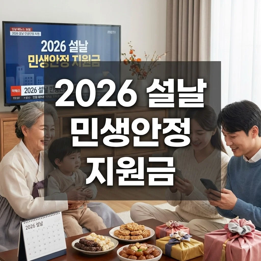 2026 설날 민생안정 지원금, 최대 60만원!지금 바로 신청하세요