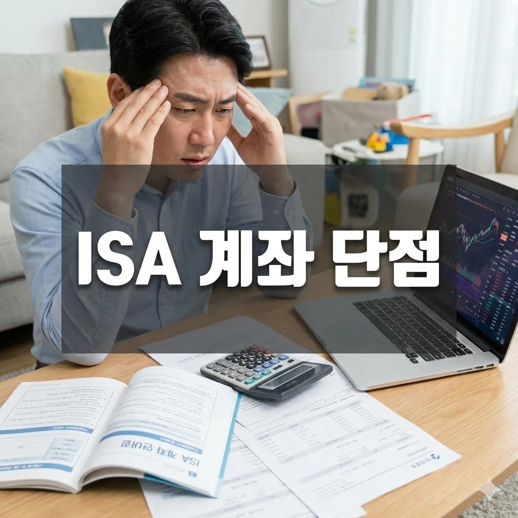 ISA 계좌 단점, 절세 혜택 뒤에 감춰진 아쉬운 제약 사항들