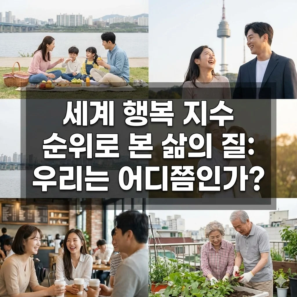 세계 행복 지수 순위로 본 삶의 질: 우리는 어디쯤인가?