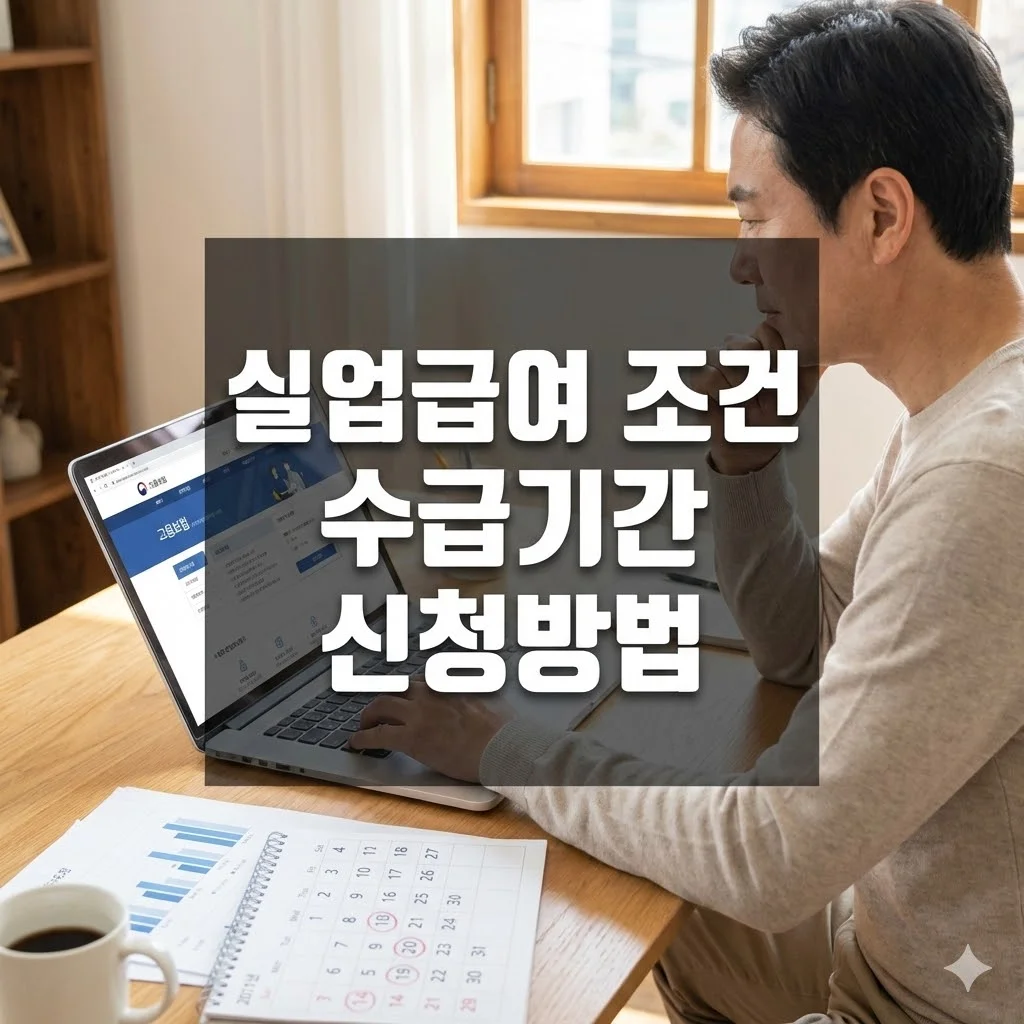 실업급여 조건 수급기간 신청방법 이것만 알면 끝!