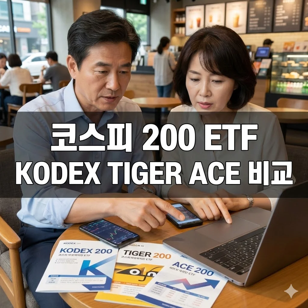 코스피 200 ETF KODEX TIGER ACE 심층 비교 분석