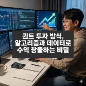 퀀트 투자 방식, 알고리즘과 데이터로 수익 창출하는 비밀