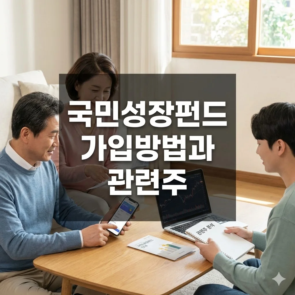 국민성장펀드 가입방법과 관련주 분석까지 - 국민성장펀드 가입방법과 관련주