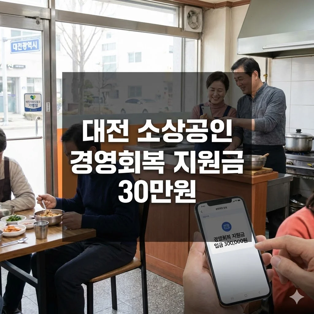자동 임시글 - 대전 소상공인 경영회복 지원금 30만원