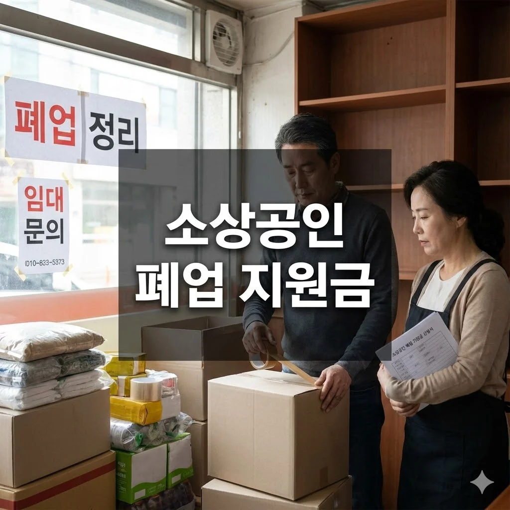 소상공인 폐업 지원금, 희망리턴패키지로 새 출발 준비하기 - 소상공인 폐업 지원금