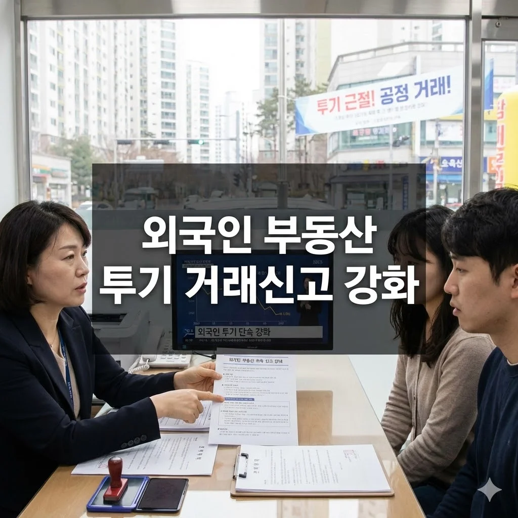 외국인 부동산 투기 거래신고 강화, 새로운 규제 심층 분석 - 외국인 부동산 투기 거래신고 강화