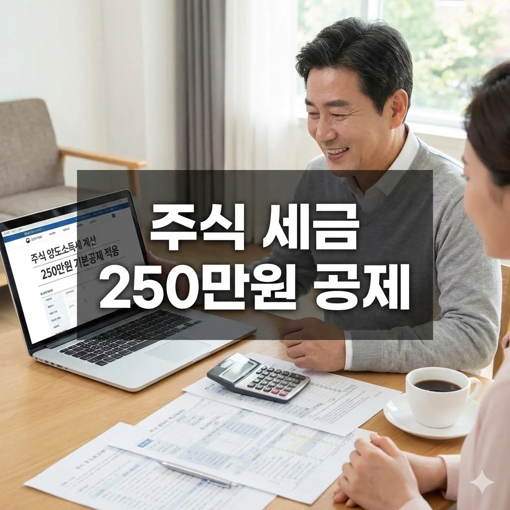 주식 세금 250만원 공제 - 주식 세금 250만원 공제