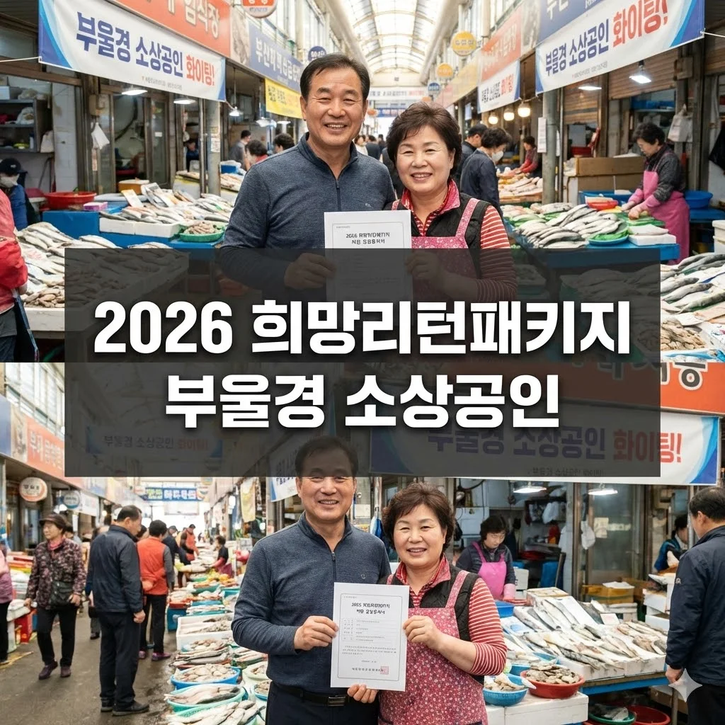 2026 희망리턴패키지 부울경 소상공인 최대 2천만원으로 꿈을 다시! - 2026 희망리턴패키지 부울경 소상공인