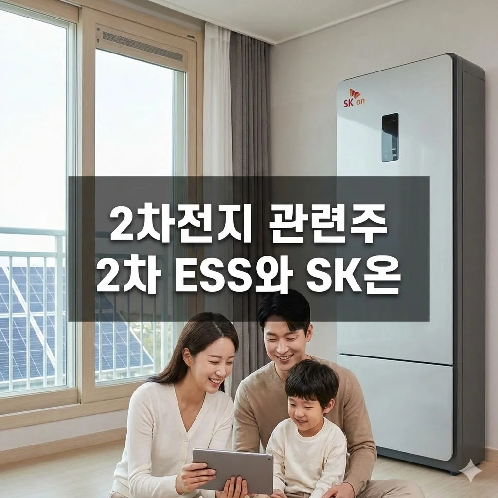 2차전지 관련주 2차 ESS와 SK온이 이끄는 새로운 도약