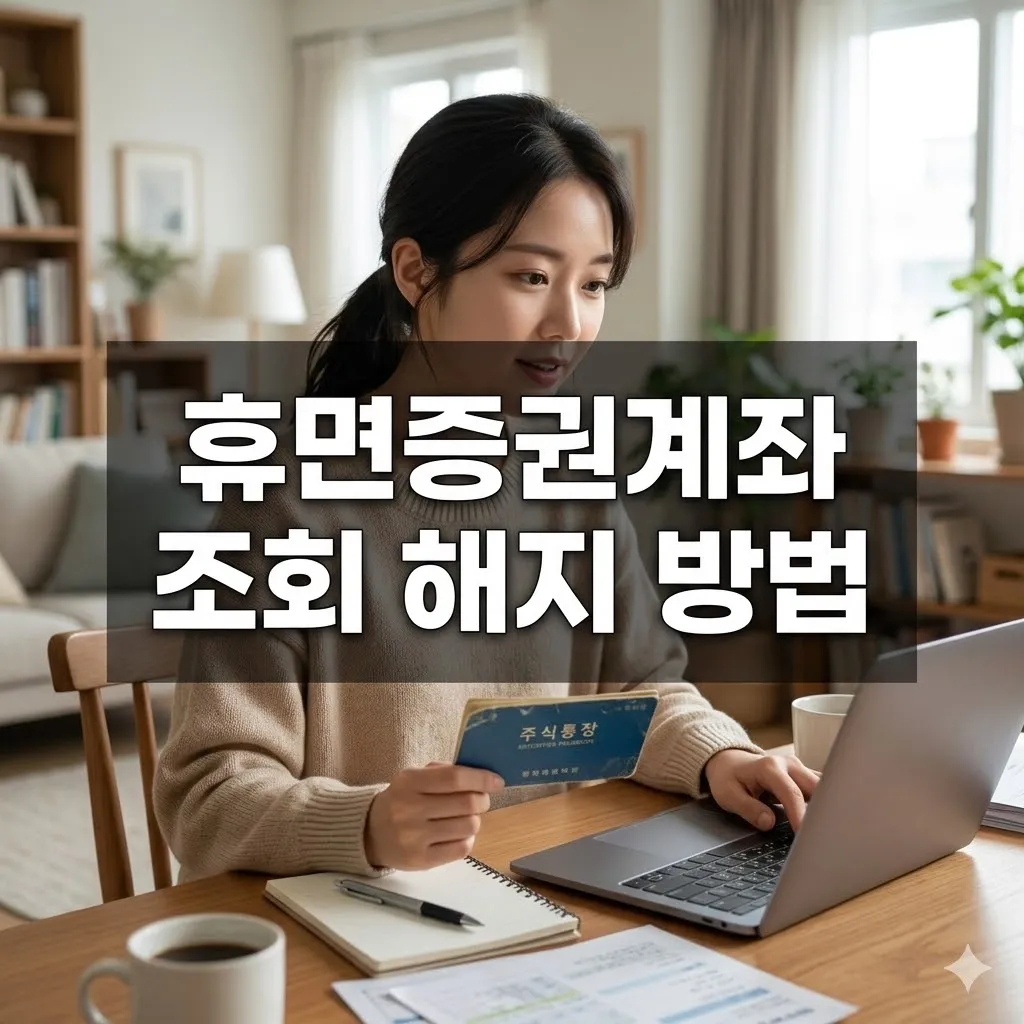 휴면증권계좌 조회 해지 방법, 잔고 이전까지 완벽 가이드