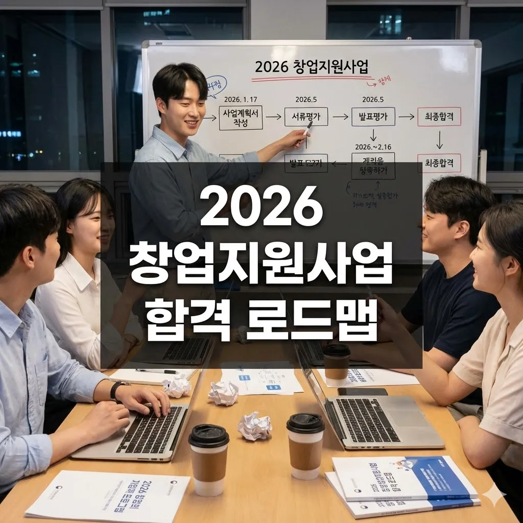 2026 창업지원사업 합격 로드맵, 사업계획서부터 발표까지