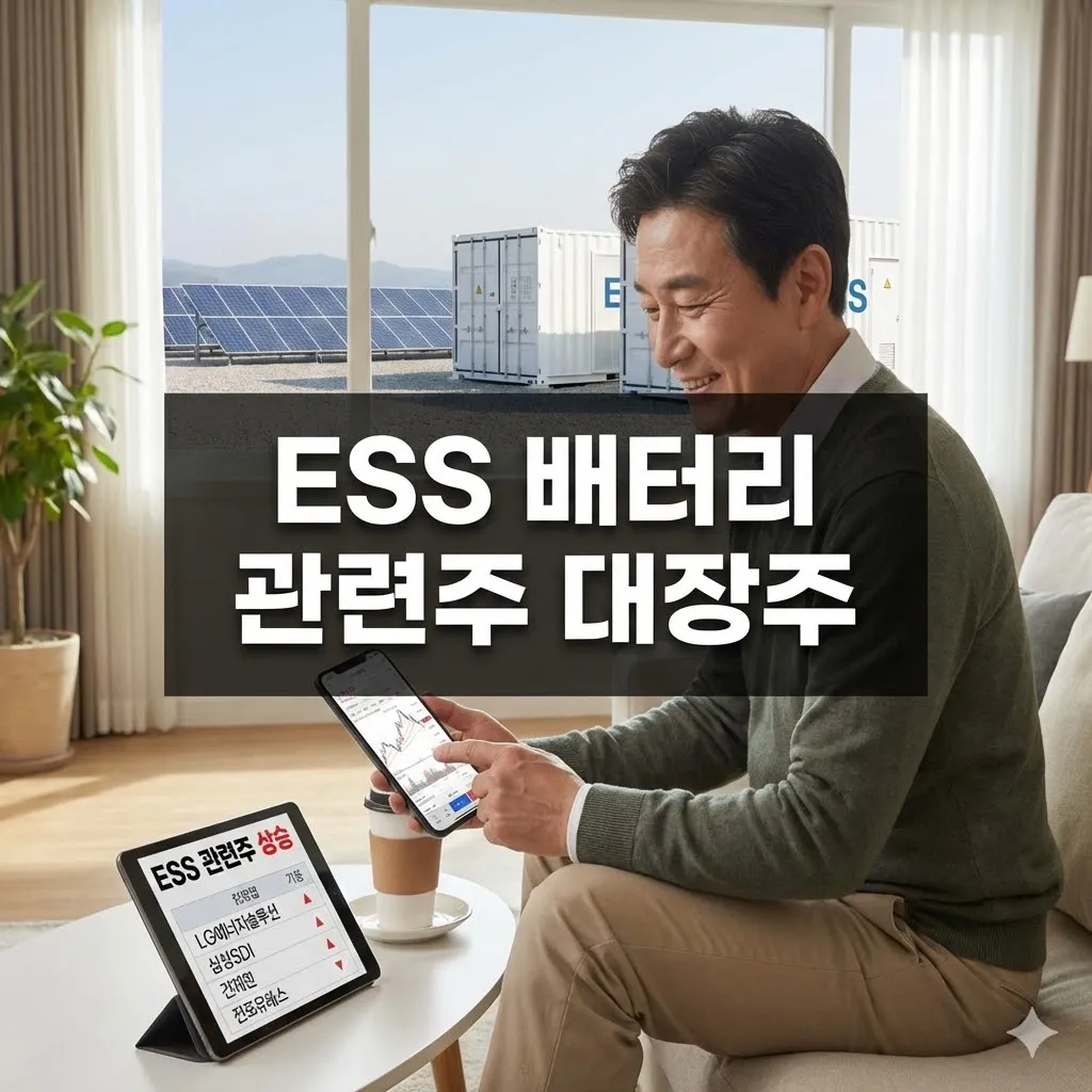ESS 배터리 관련주 대장주, 지금 주목해야 할 TOP 3는?