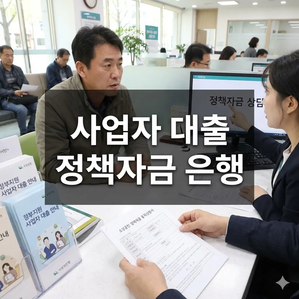 사업자 대출 정책자금 은행부터 신청 절차까지 한 번에!